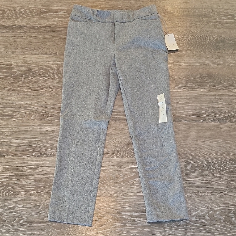 Gray Stretch Dress Pants